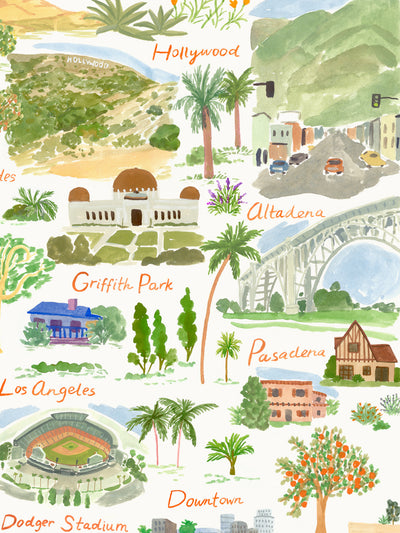 'We Love LA' Gift Wrap