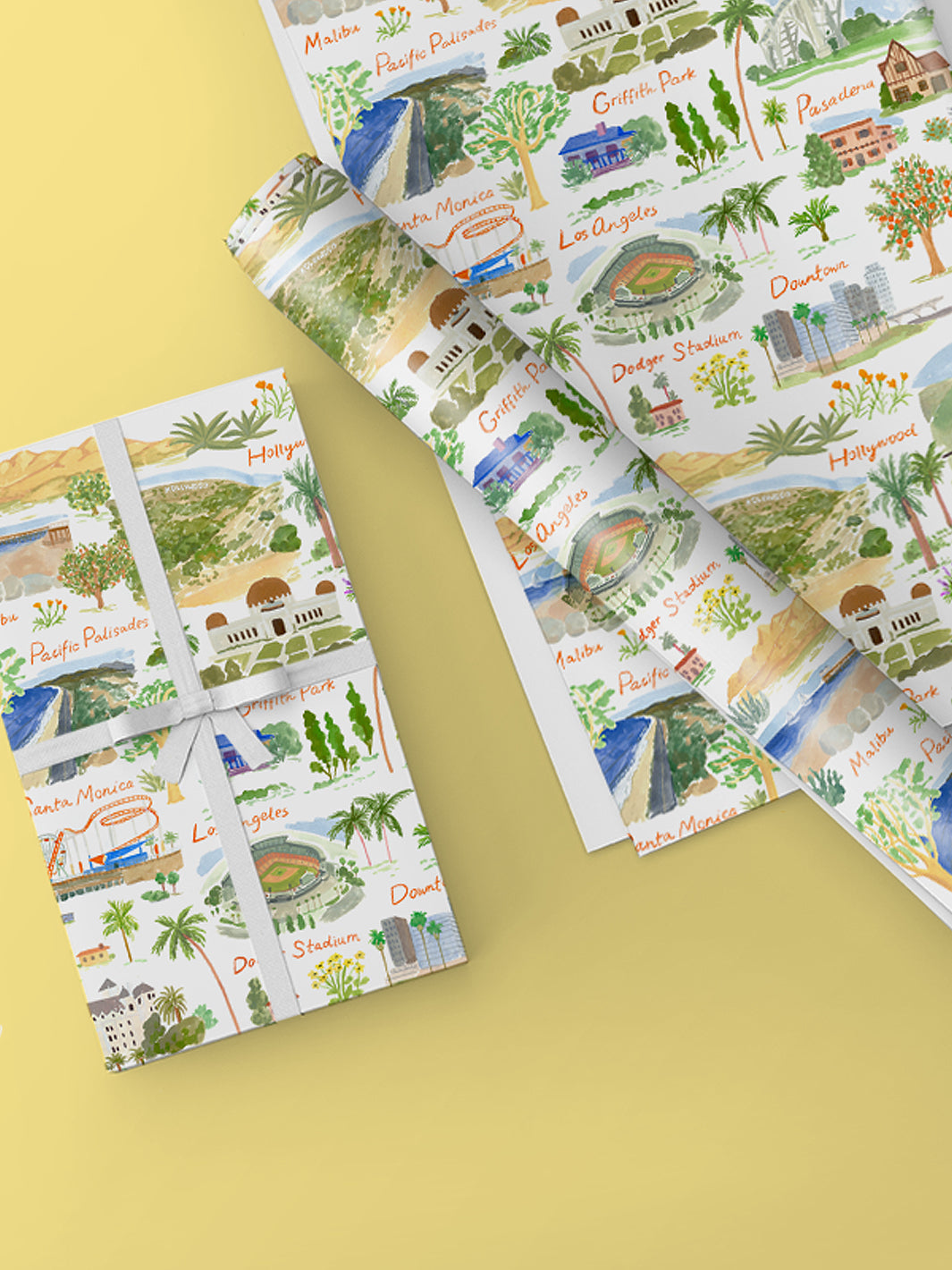 'We Love LA' Gift Wrap