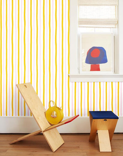 stripes shell marigold