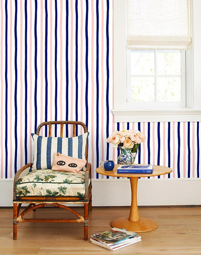 stripes navy