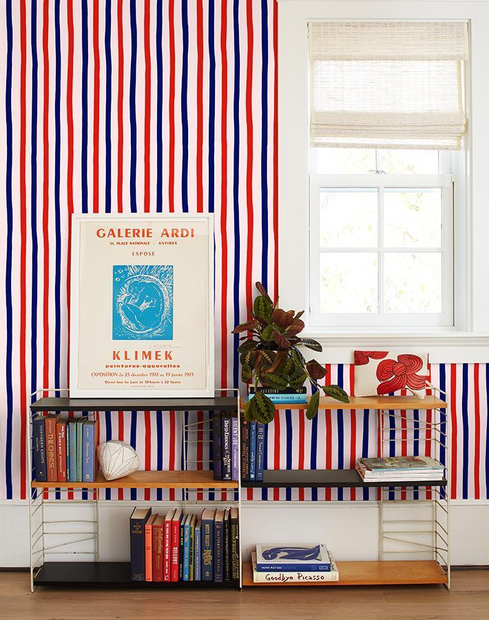 stripes red shell