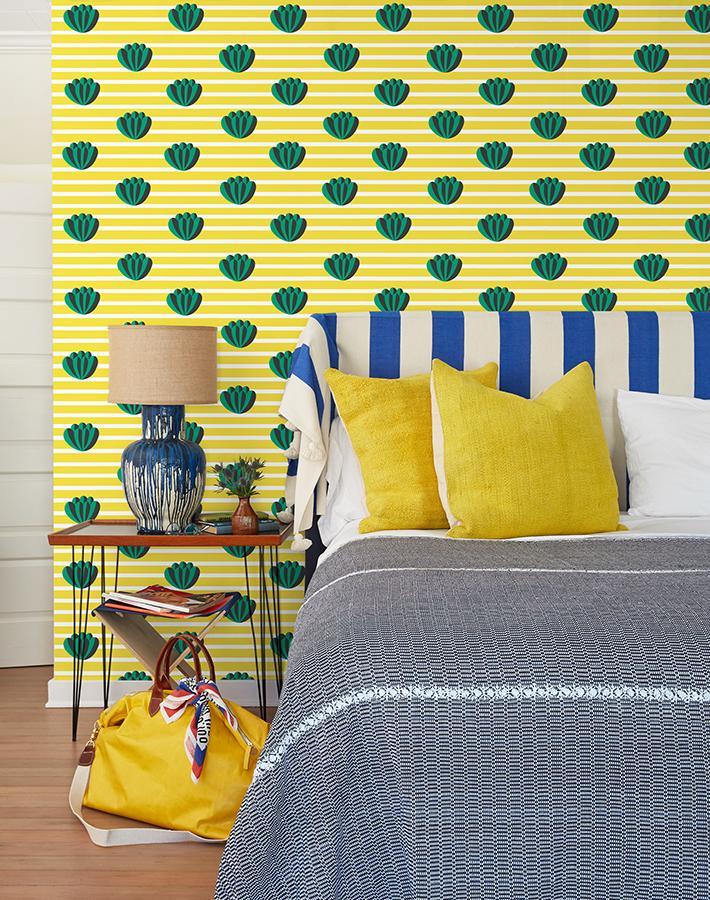 lotus stripe yellow