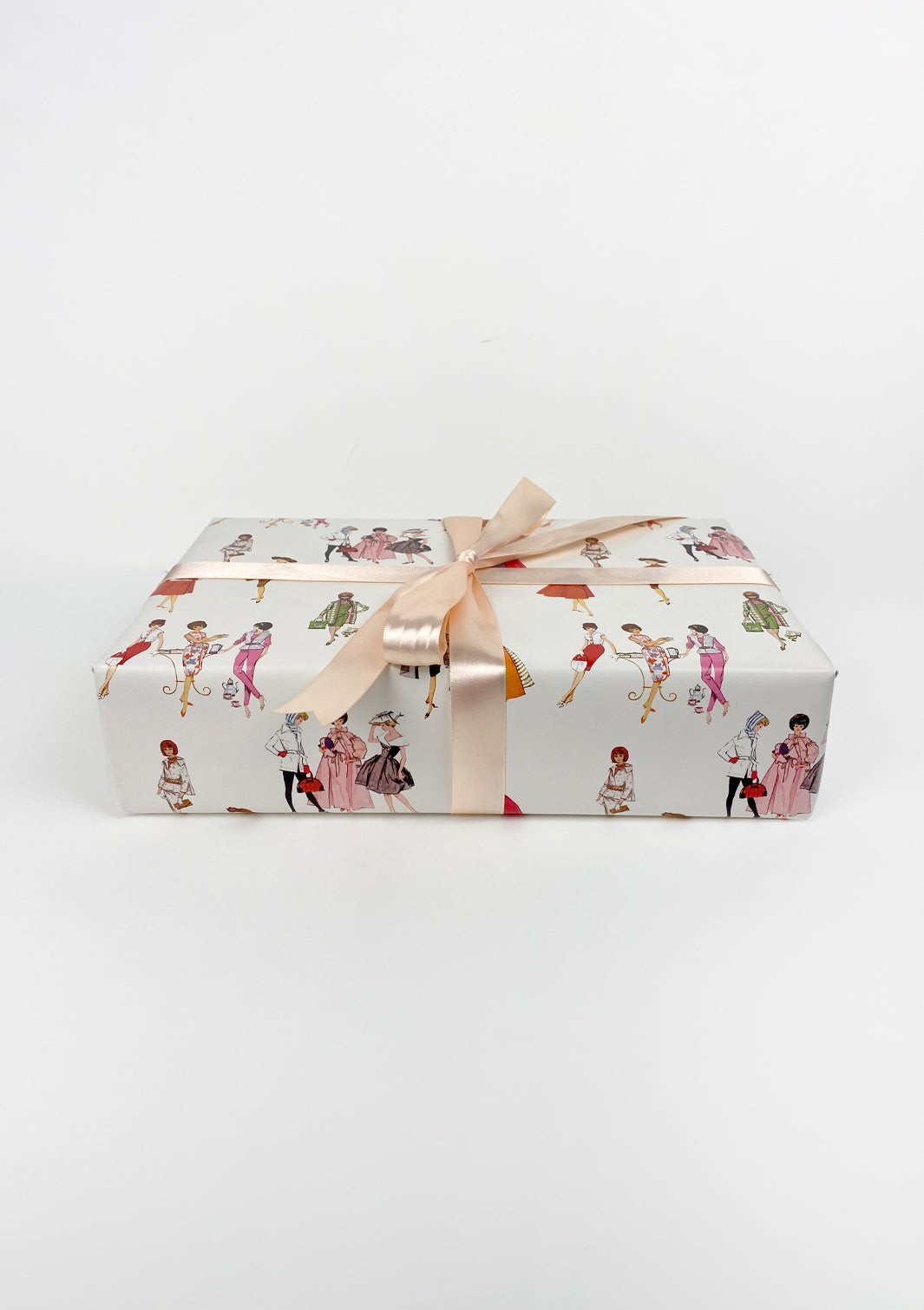 1960's Barbie™ Gift Wrap - Cream