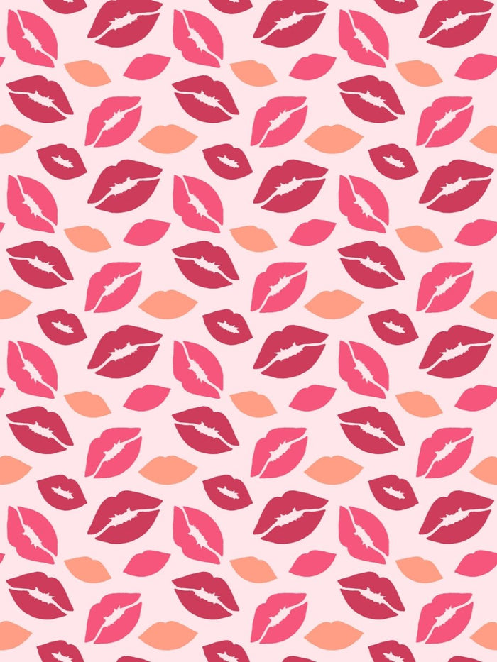 'Kiss My A' Wallpaper by Nathan Turner - Pink