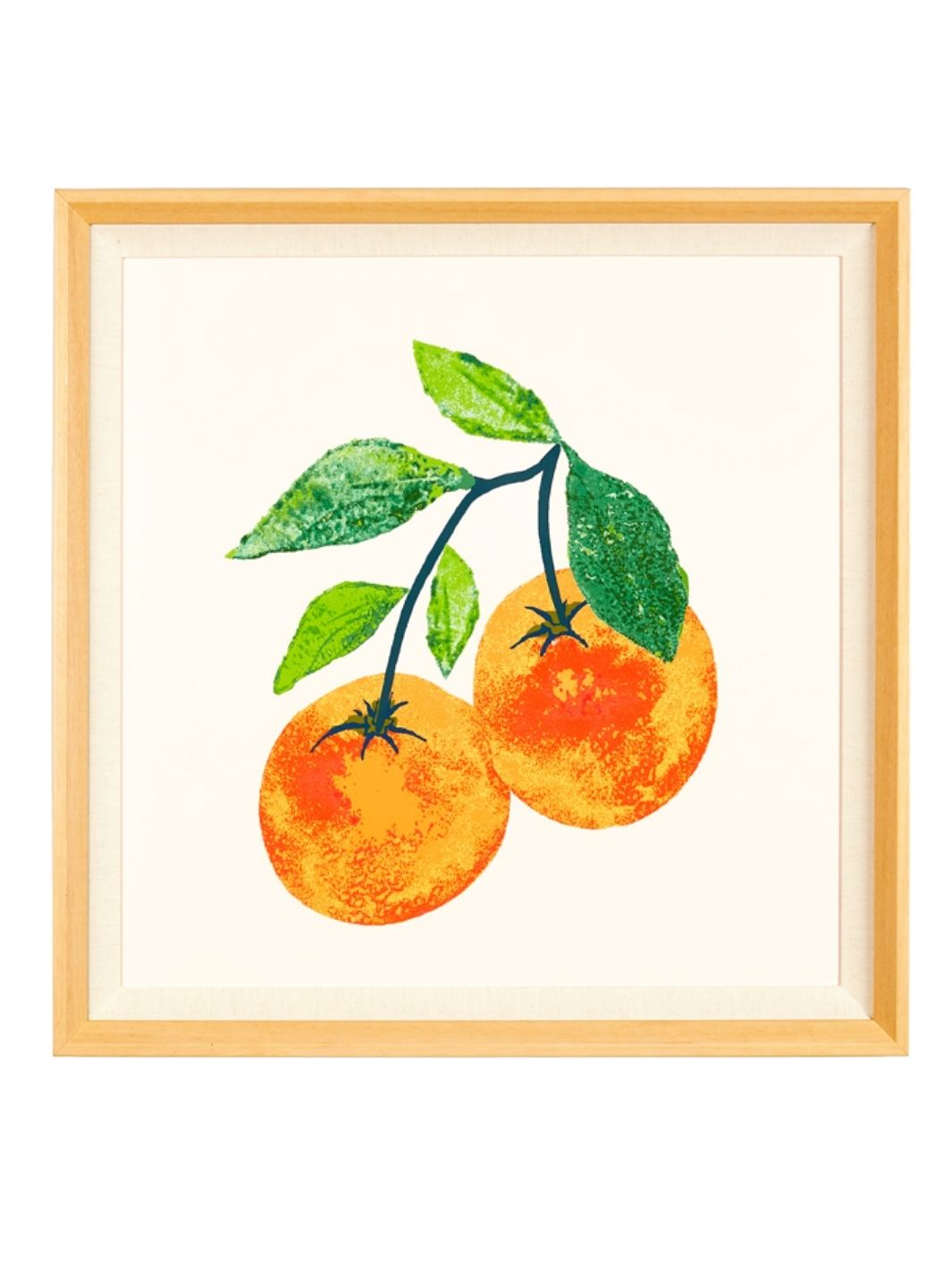 'Valencia Oranges' Framed Art by Nathan Turner