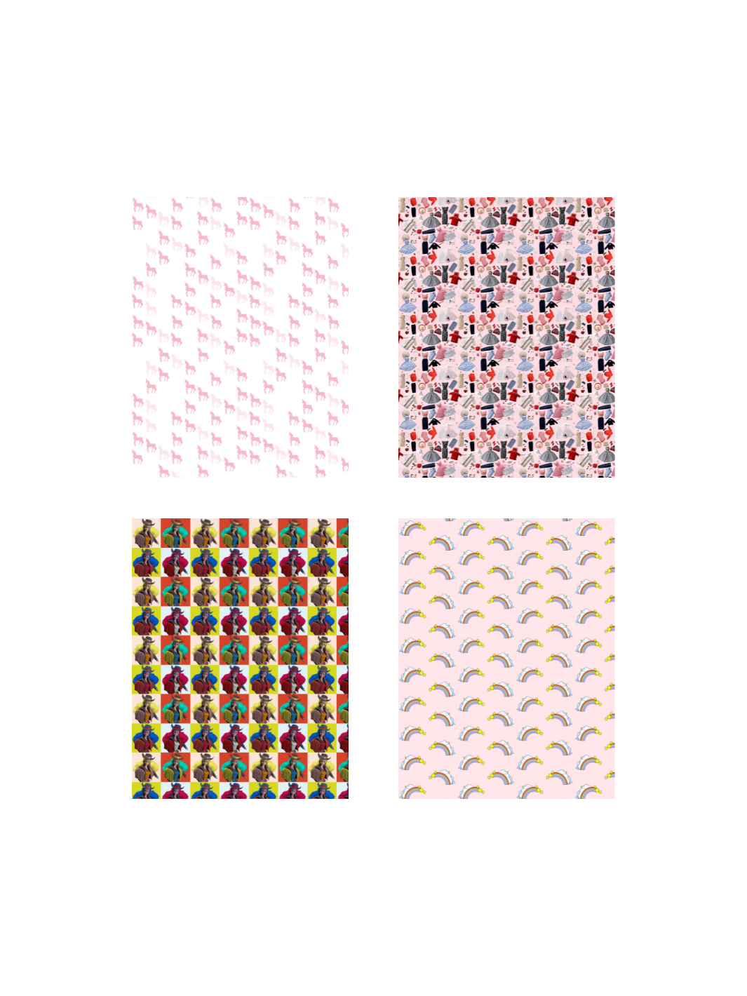 miniature barbie dreamhouse 1 6 scale wallpaper diy kit