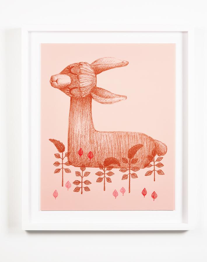 Artshoppe 70s Llama by Tea Collection