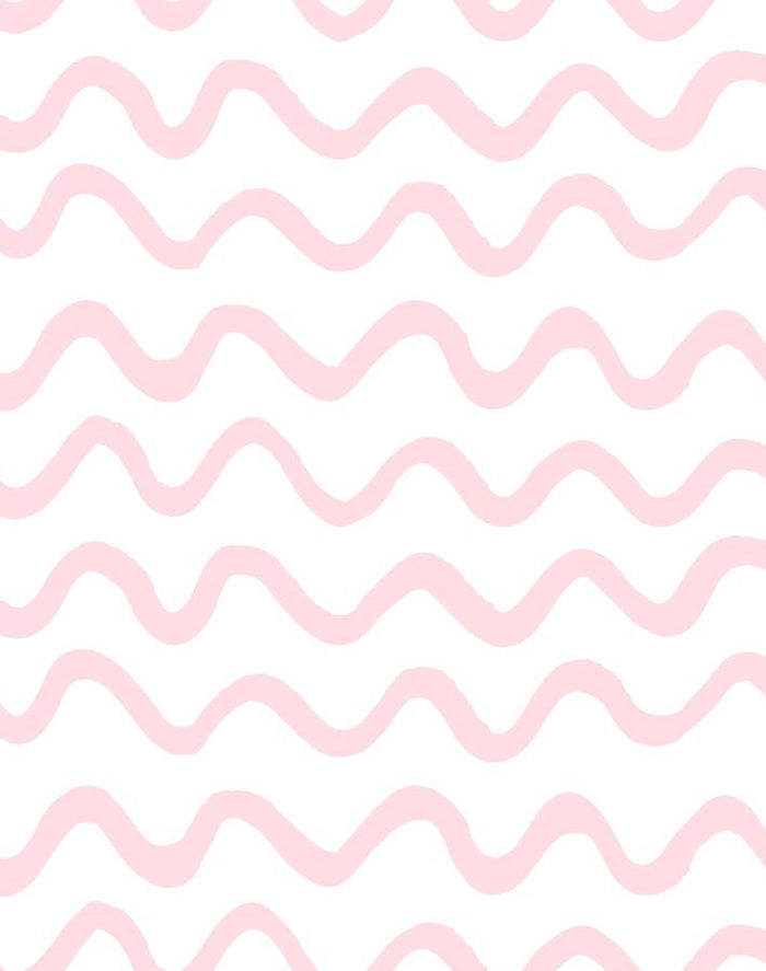 'Aegean Waves' Wallpaper by Tea Collection - Ballet Slipper