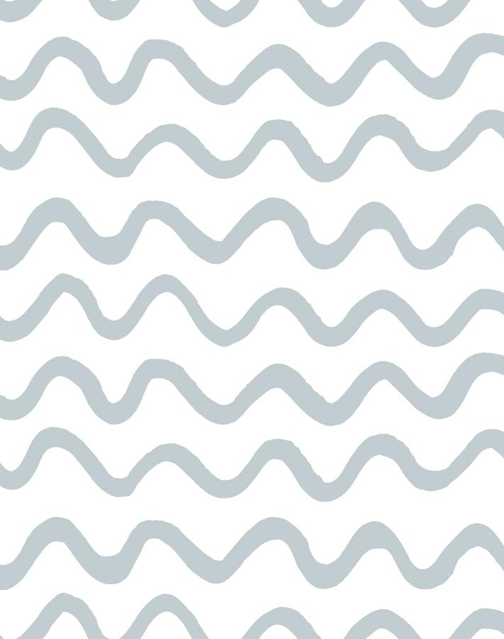 'Aegean Waves' Wallpaper by Tea Collection - Elephant