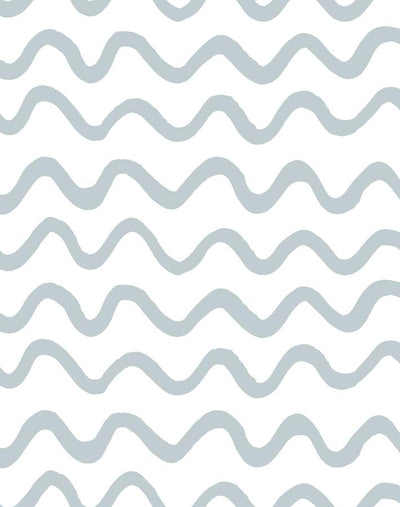 'Aegean Waves' Wallpaper by Tea Collection - Elephant