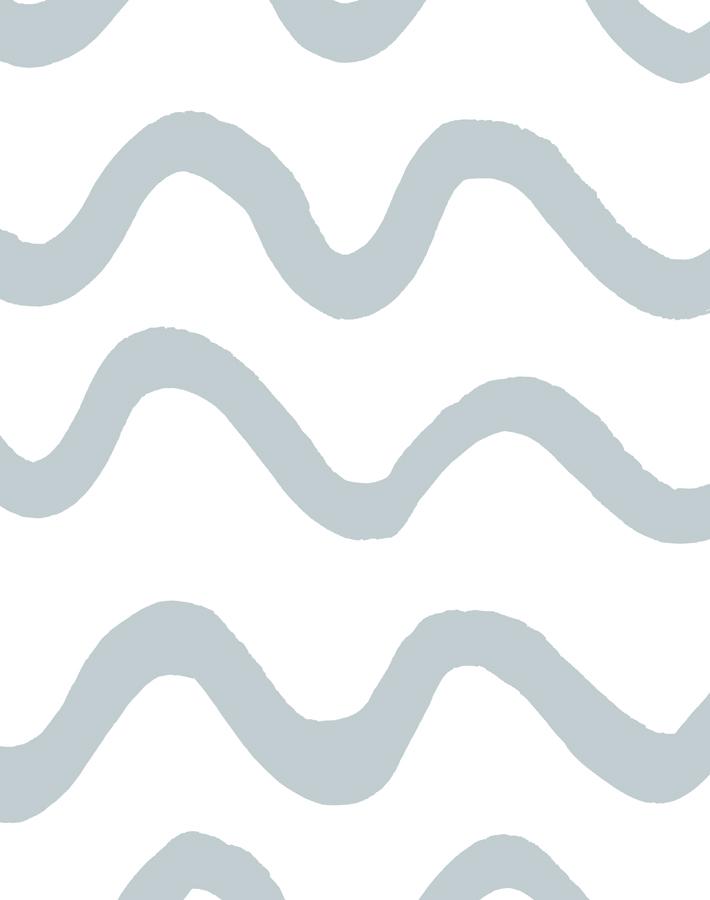 'Aegean Waves' Wallpaper by Tea Collection - Elephant