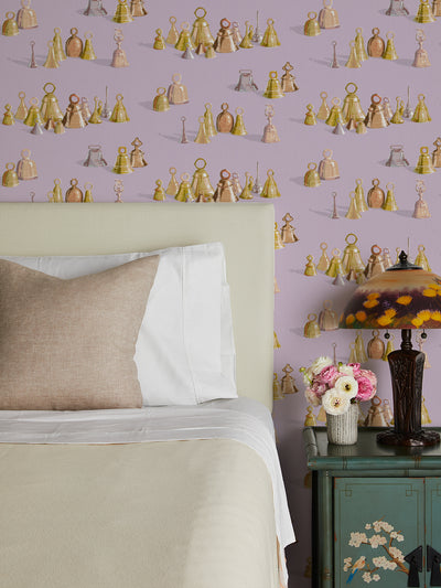 'All The Bells' Wallpaper by Sarah Jessica Parker - Lavender
