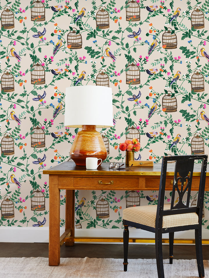 anns-garden-peach-wallpaper-by-carly-beck