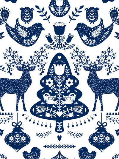 annika alisal wallpaper navy