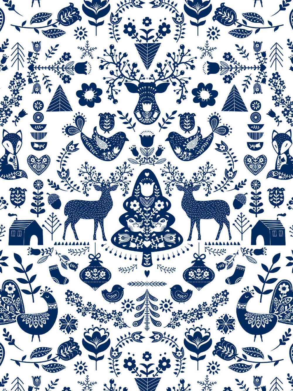annika-alisal-wallpaper-navy