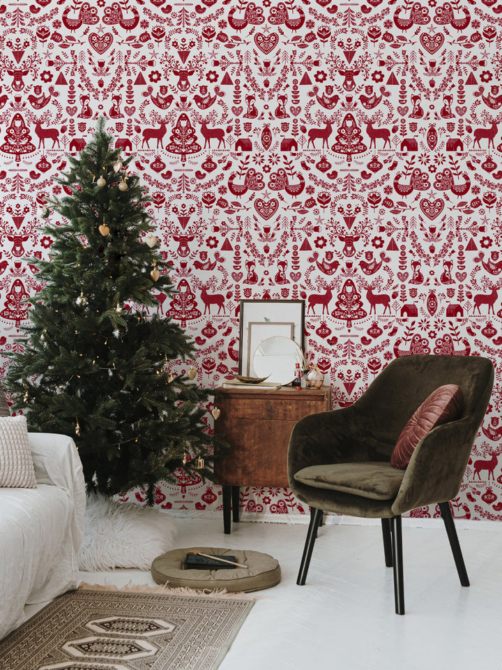 annika-alisal-wallpaper-red