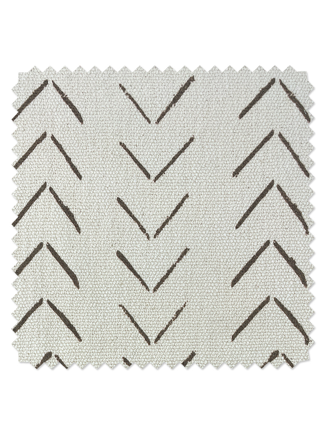 fabric by the yard arrows chocolate on california cotton