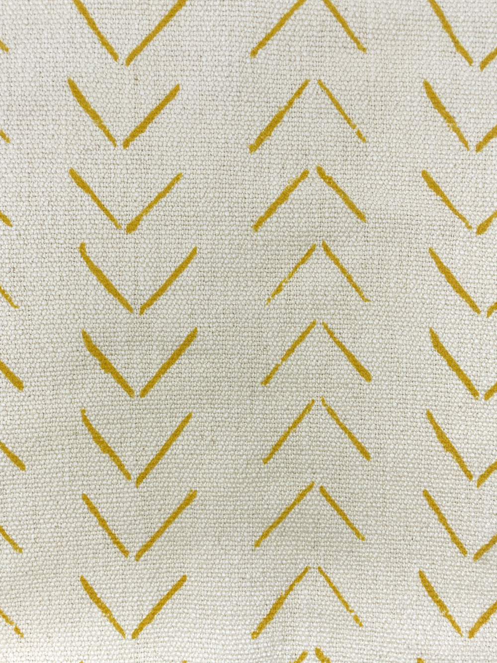 fabric by the yard arrows gold on california cotton