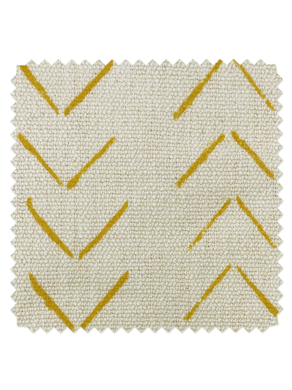 fabric by the yard arrows gold on california cotton