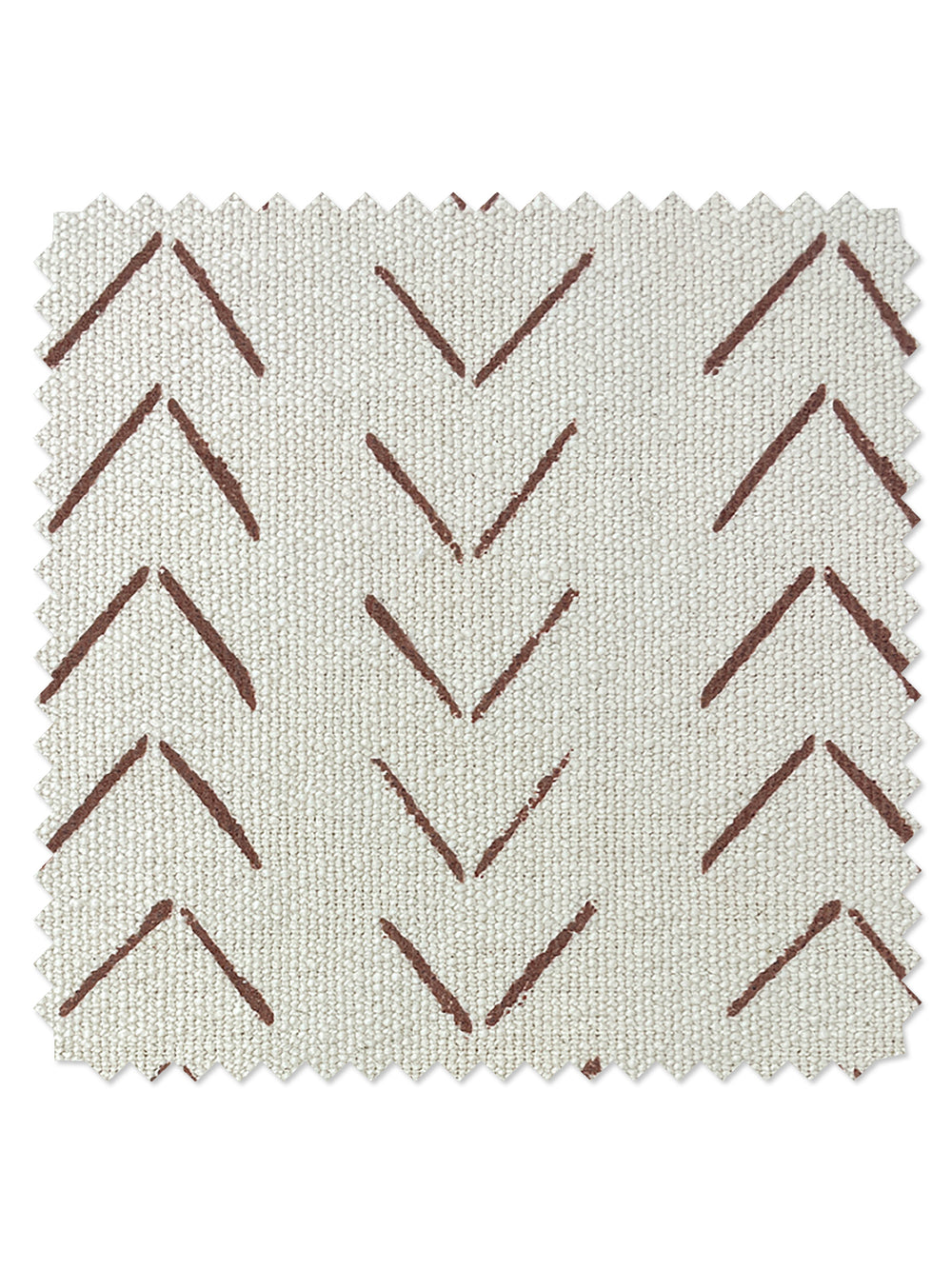 fabric by the yard arrows rust on california cotton
