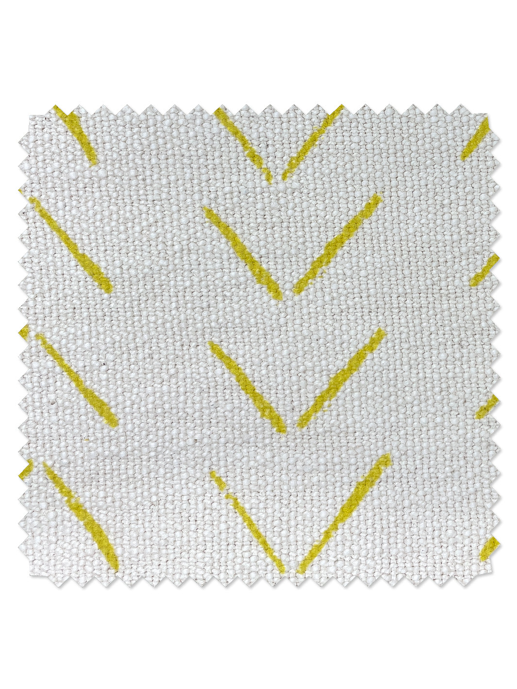 fabric by the yard arrows yellow on california cotton