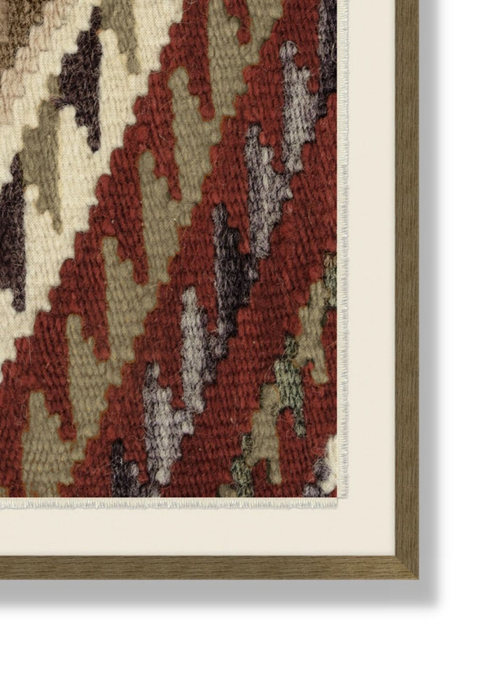 'Antique Kilim' by Nathan Turner Framed Art