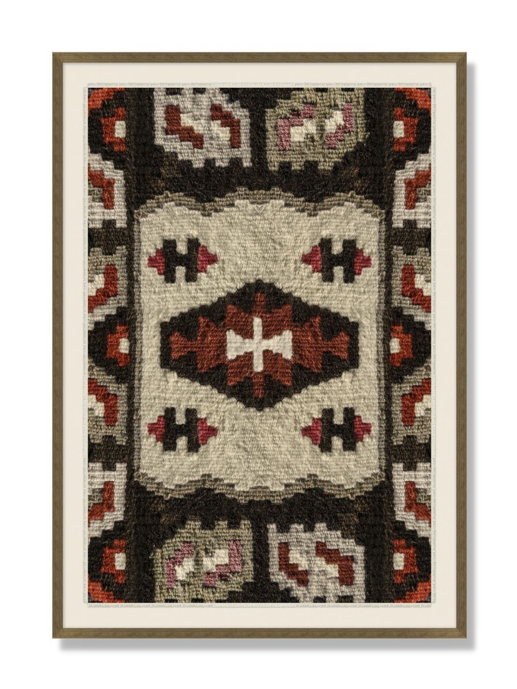 'Antique Rug' by Nathan Turner Framed Art