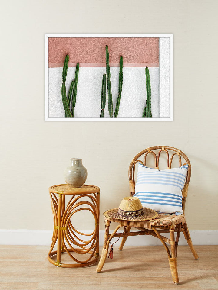 'Cacti Block' Framed Art