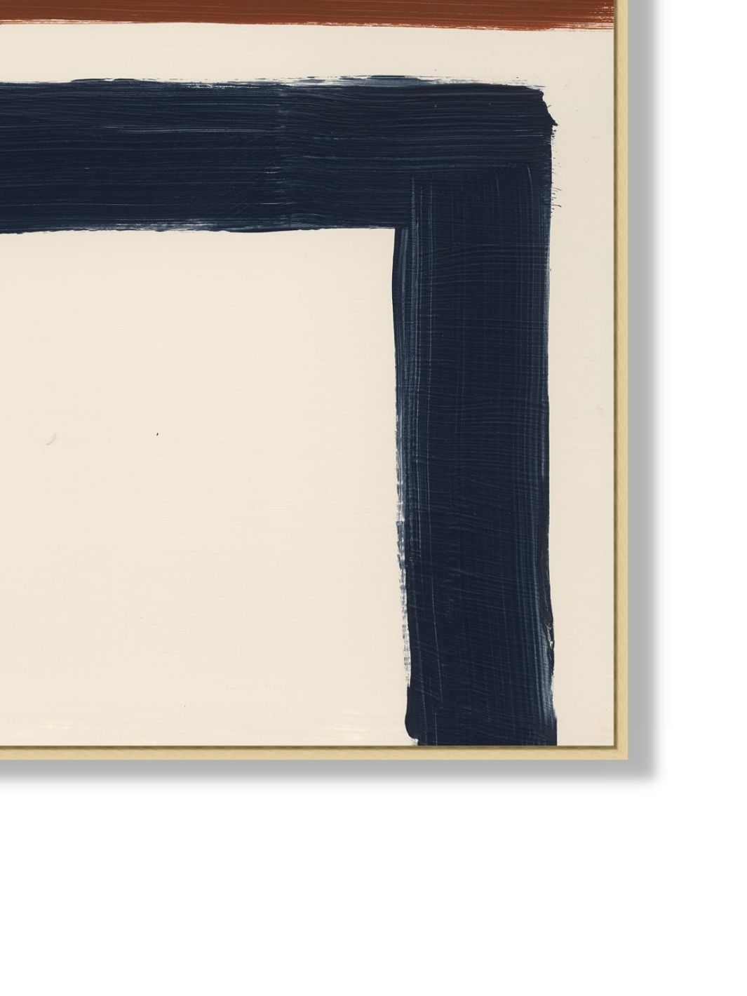 'Earthtone Turning 2' by Nathan Turner Framed Art