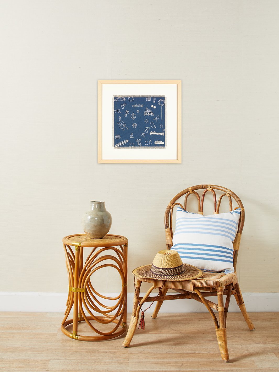'Malibu Beachlife' Framed Art by Nathan Turner
