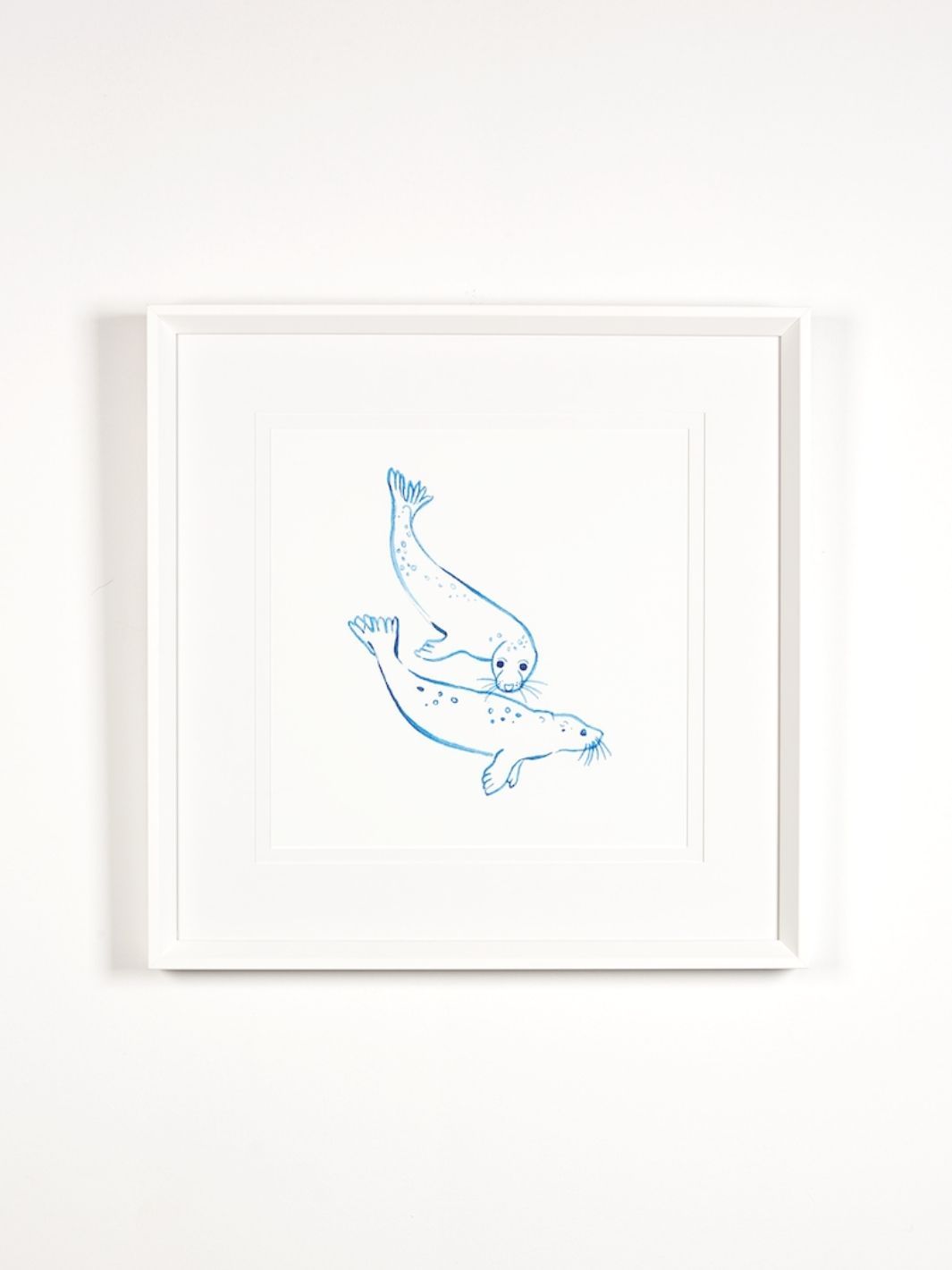 'Malibu Seals' Framed Art