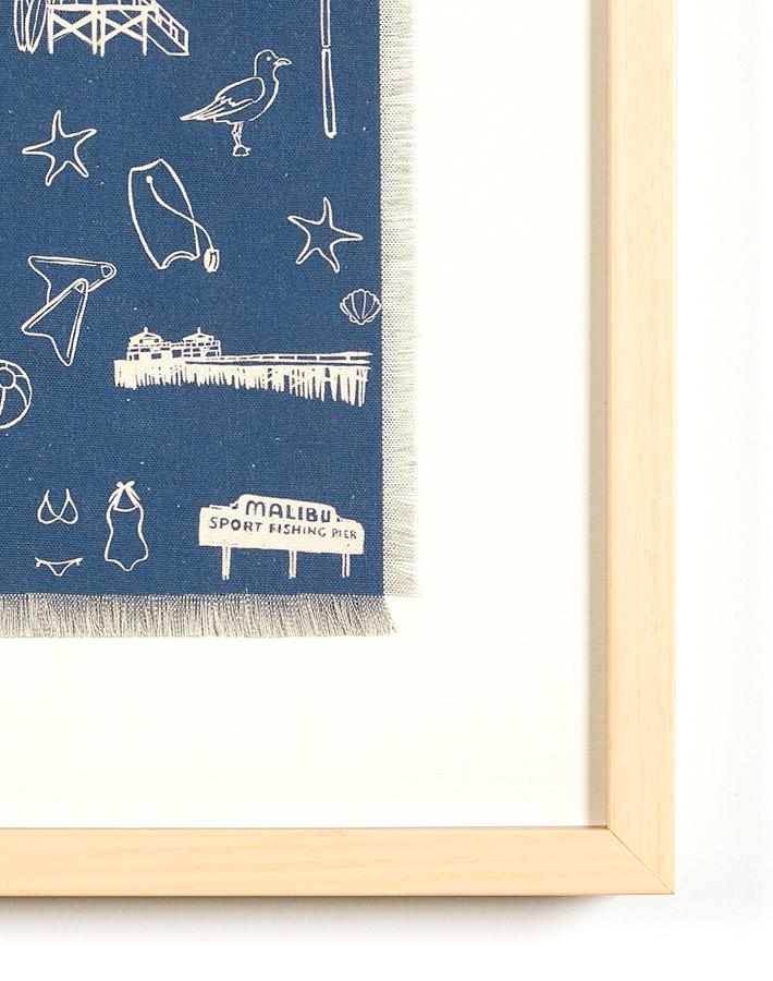 'Malibu Beachlife' Framed Art by Nathan Turner