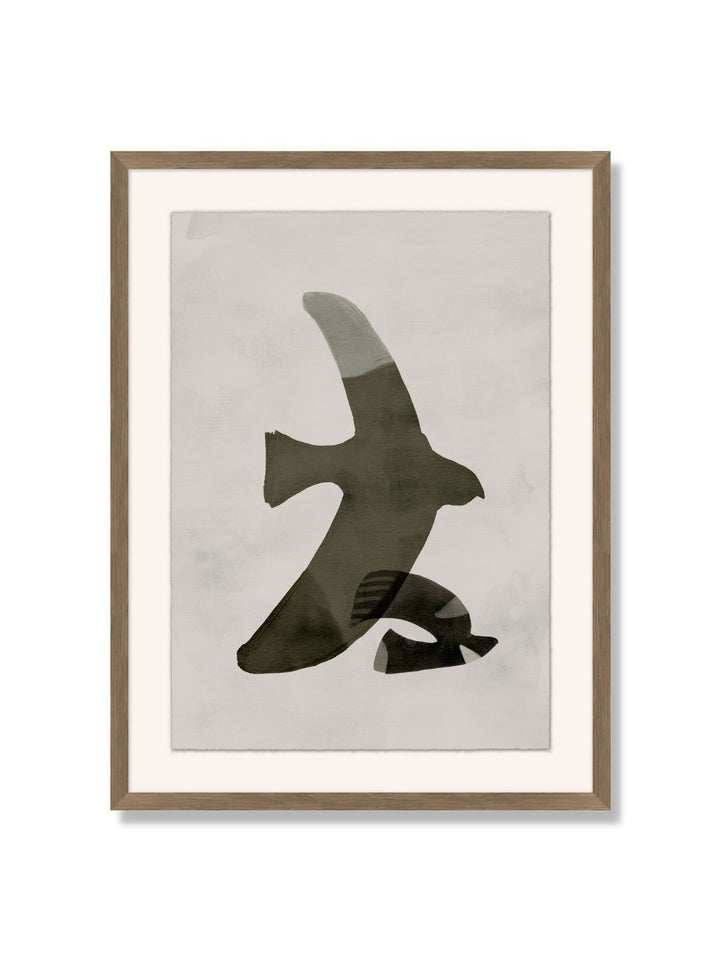 'Night Bird Green' by Nathan Turner Framed Art