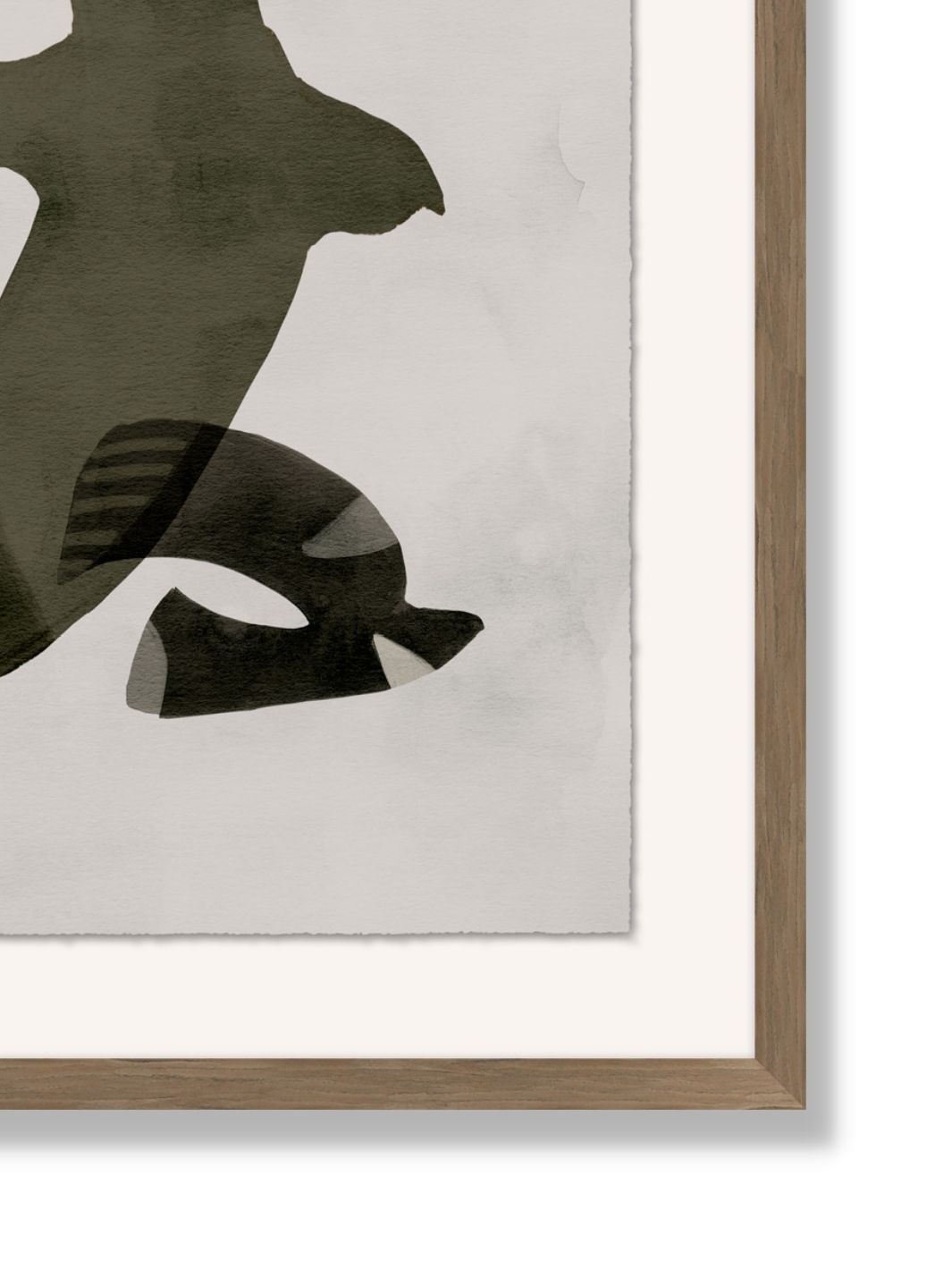 'Night Bird Green' by Nathan Turner Framed Art