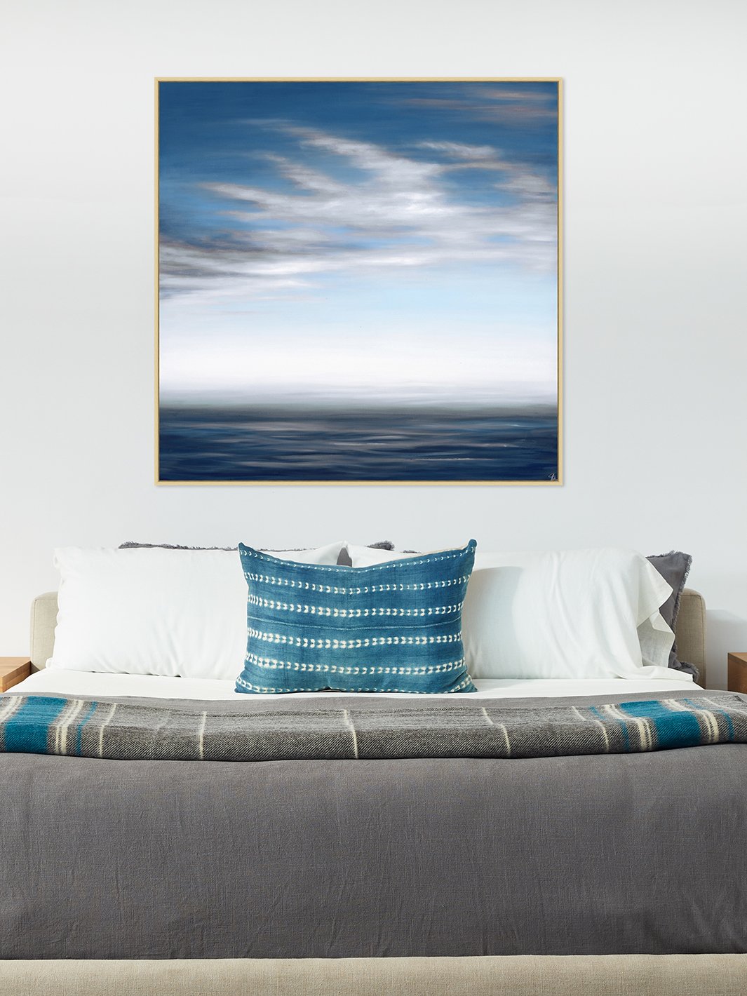 'Pacific Horizon 1' Framed Art