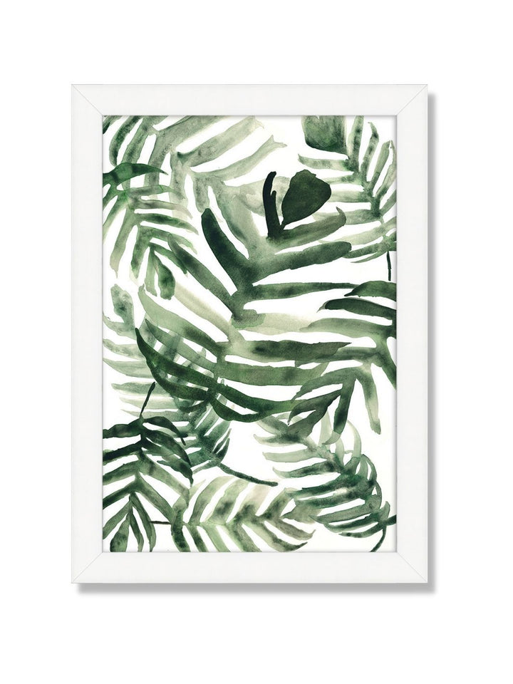 'Watercolor Foliage' Framed Art