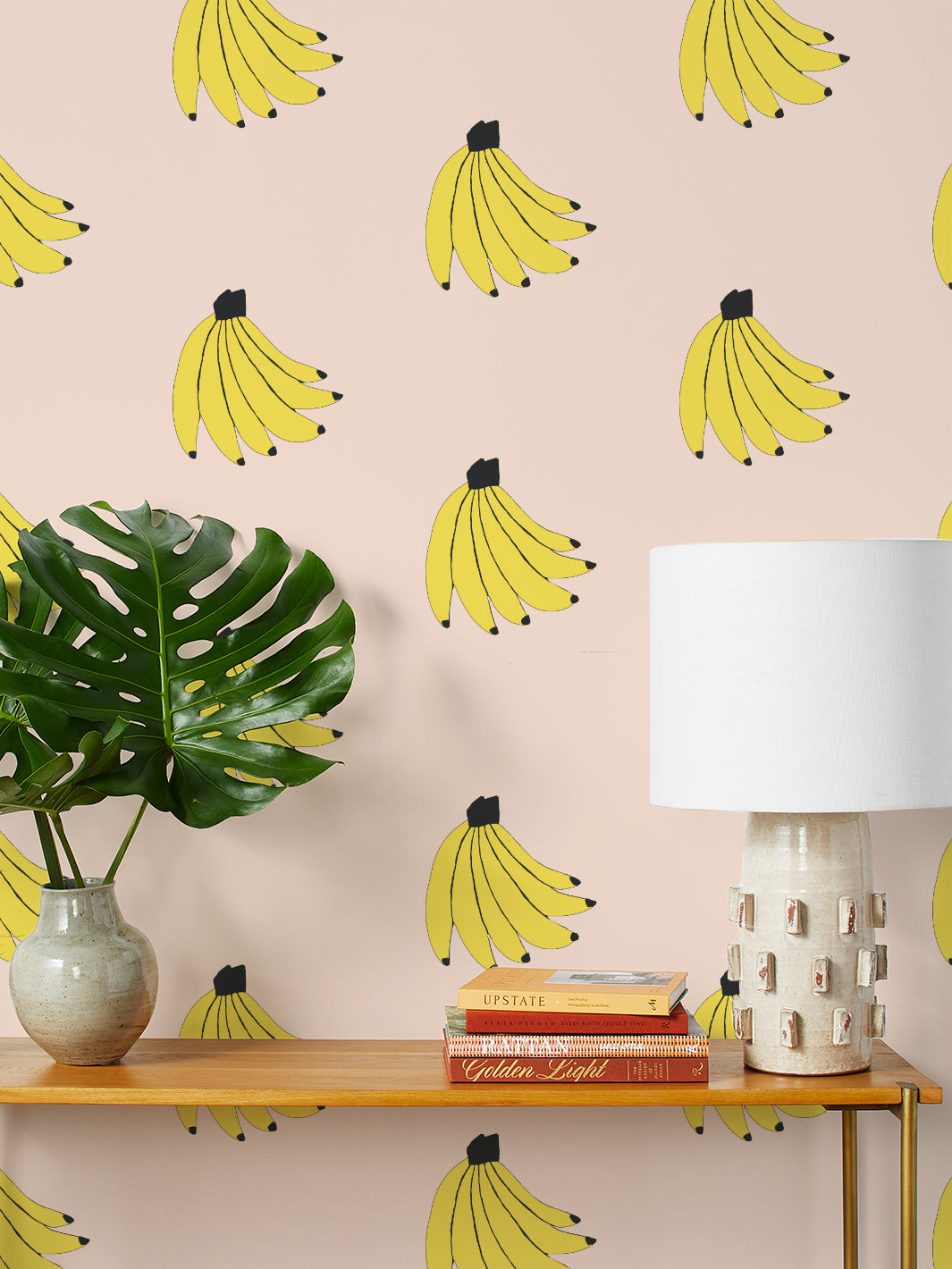 Bananas Wallpaper for Walls | Velvet Bananas