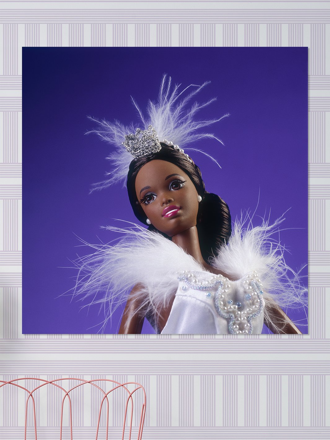 'Barbie™ Ball Gown Portrait on Acrylic
