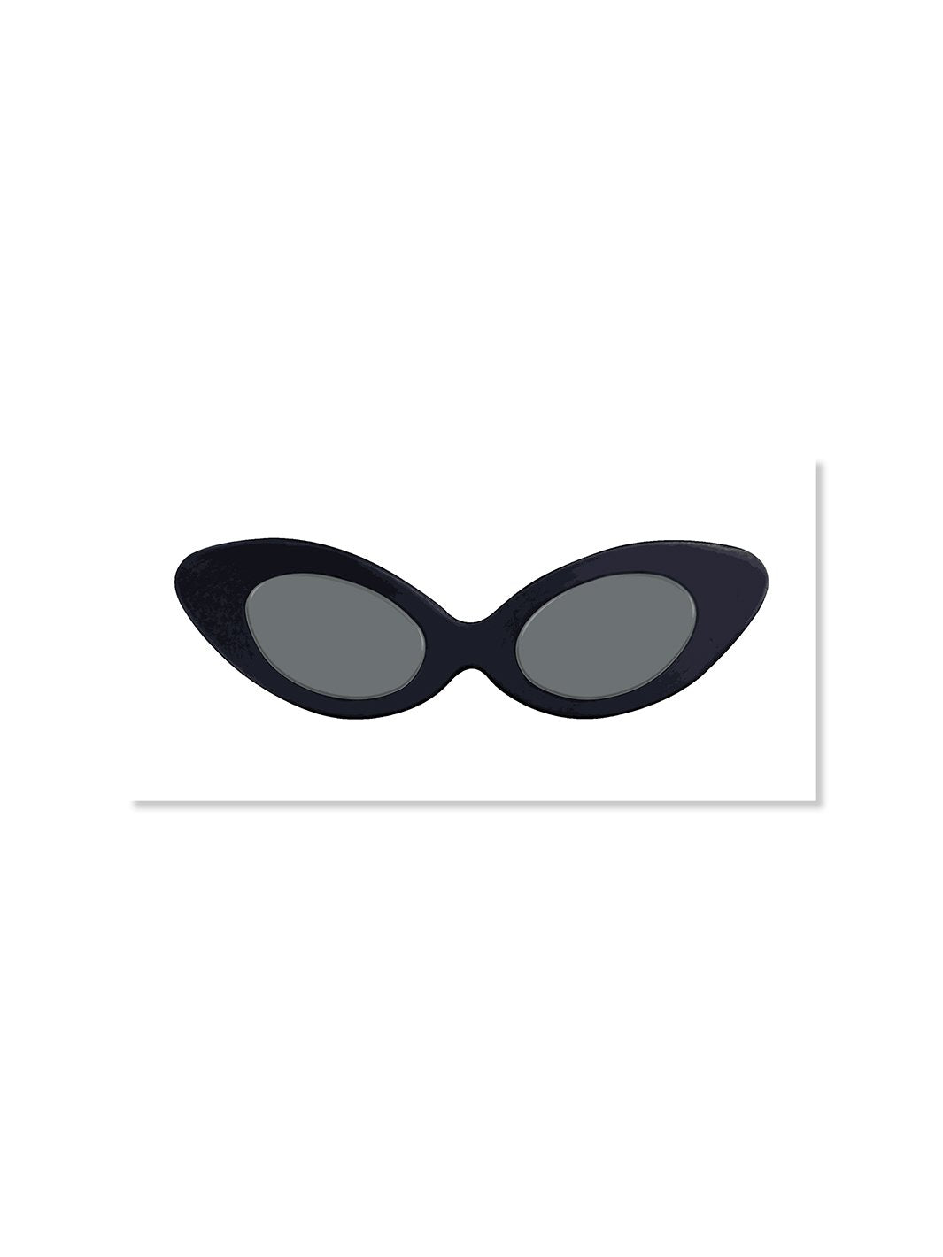 barbie cateye sunglasses on acrylic