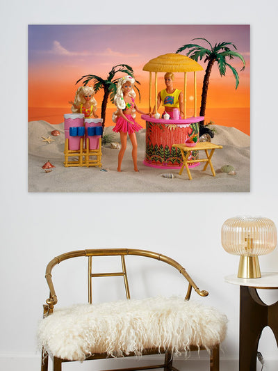 'Barbie™ Hawaii Beach Party on Acrylic