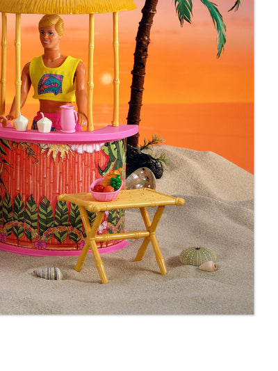 'Barbie™ Hawaii Beach Party on Acrylic