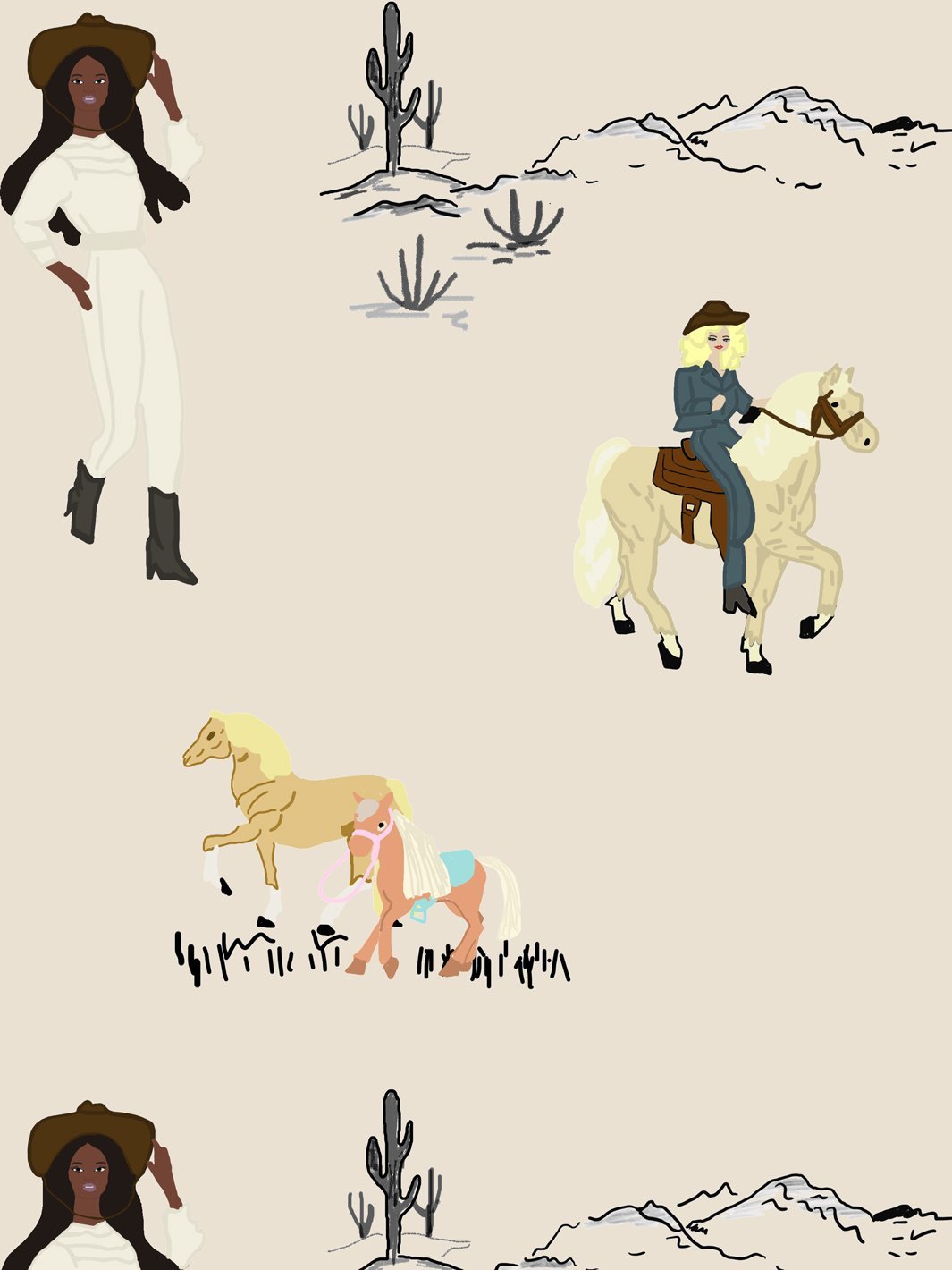 barbie ranch wallpaper by barbie adobe
