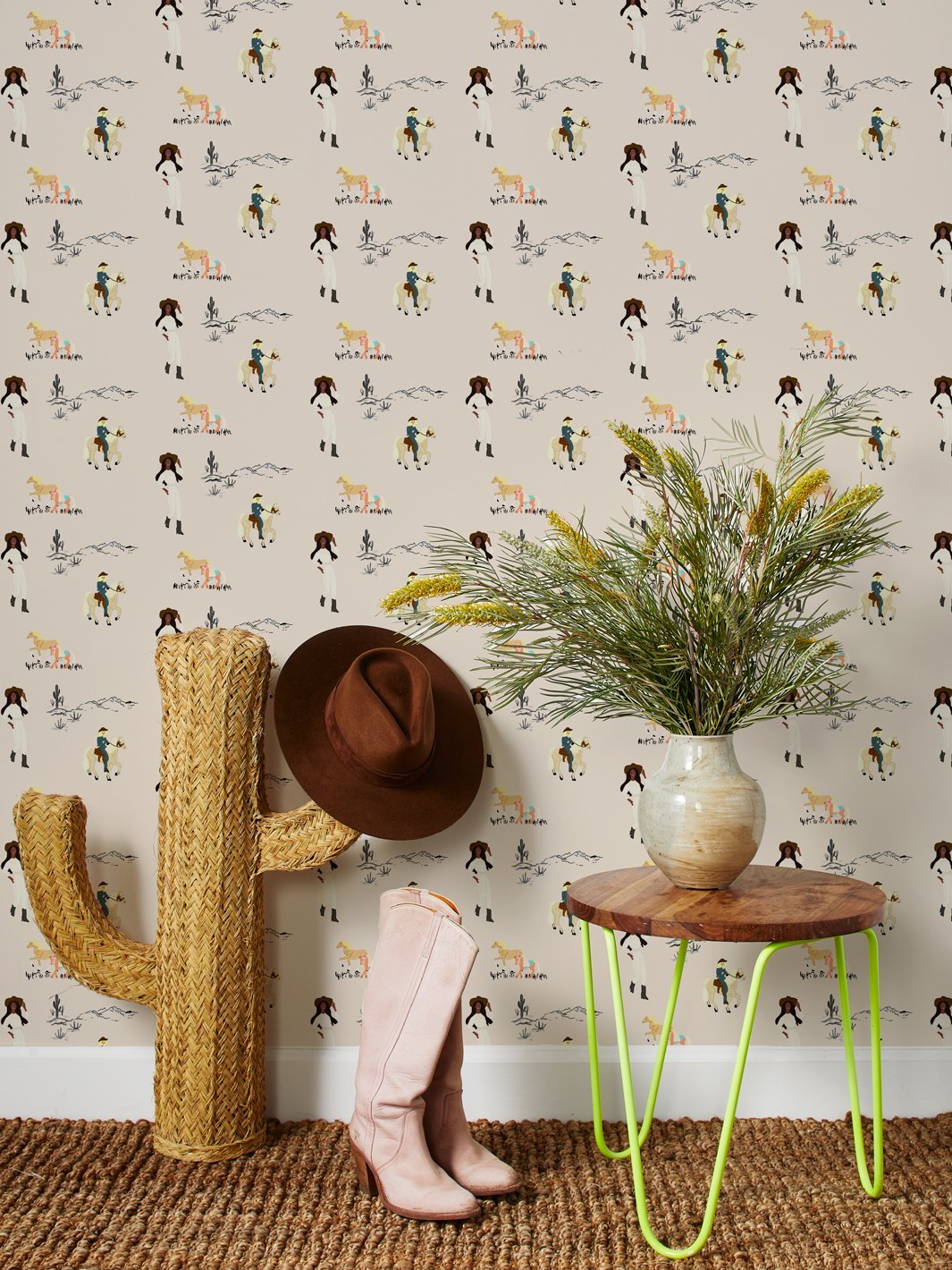 'Barbie™ Ranch' Wallpaper by Barbie™ - Adobe – Wallshoppe