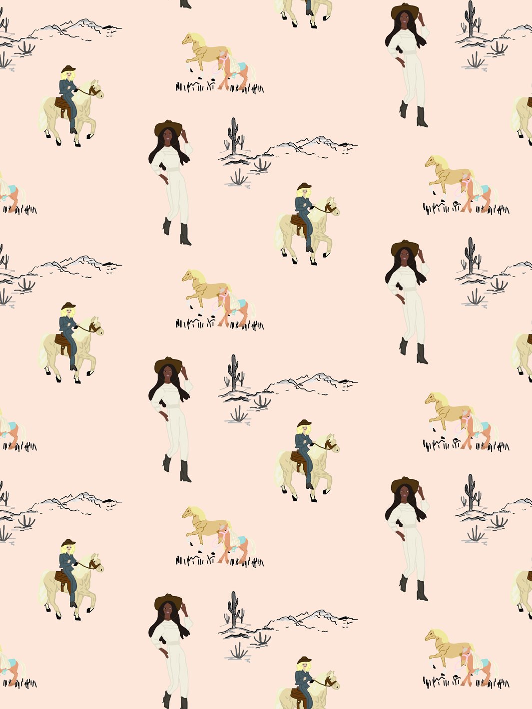 barbie ranch wallpaper by barbie peach