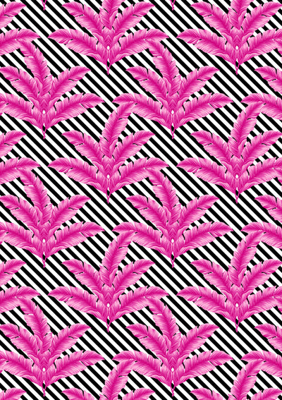 Barbiestyle™ Isla Palm Gift Wrap - 219 Barbie™ Pink & Black