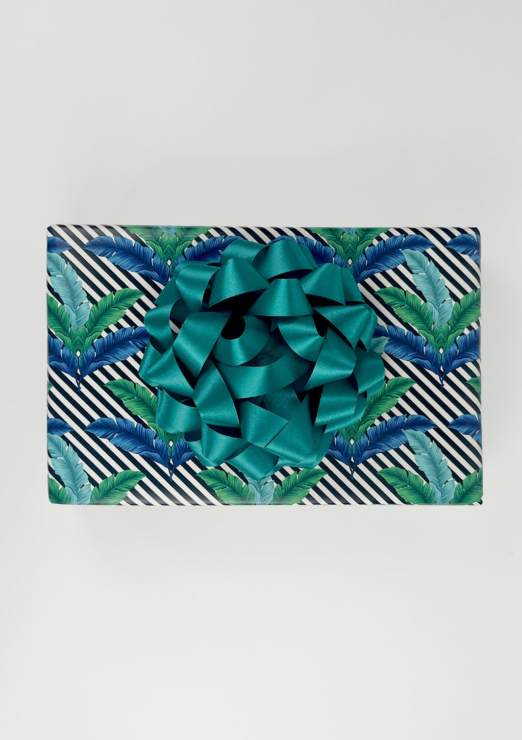 Barbiestyle™ Isla Palm Gift Wrap - Azul & Verde