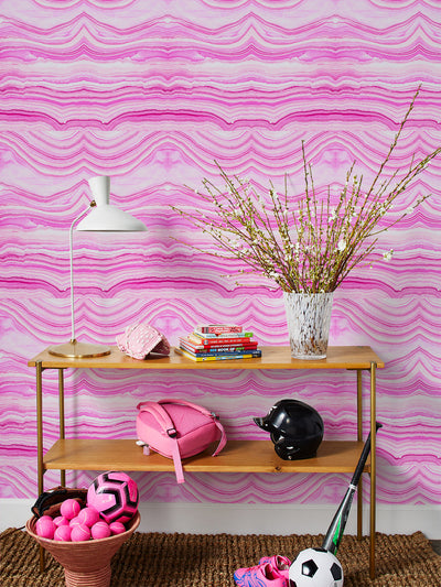 barbiestyle quartz wallpaper in barbie 219 pink