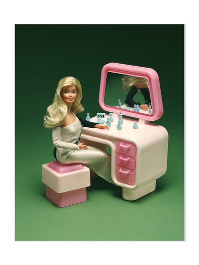 'Barbie™ Getting Ready on Acrylic