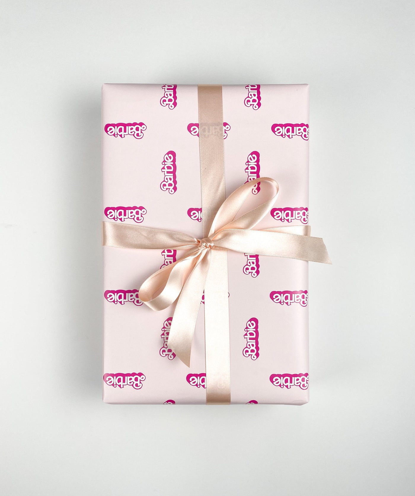 Barbie™ 80's Logo Gift Wrap - Pink