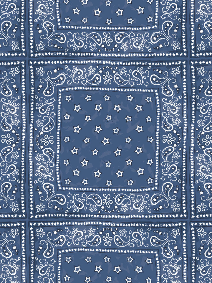 barbie-bandana-check-wallpaper-by-barbie-navy
